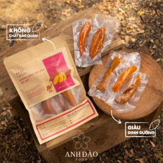 Khoai Lang Mật Sấy Dẻo Chuẩn Tà Nung Không Đường, Không Chất Bảo Quản